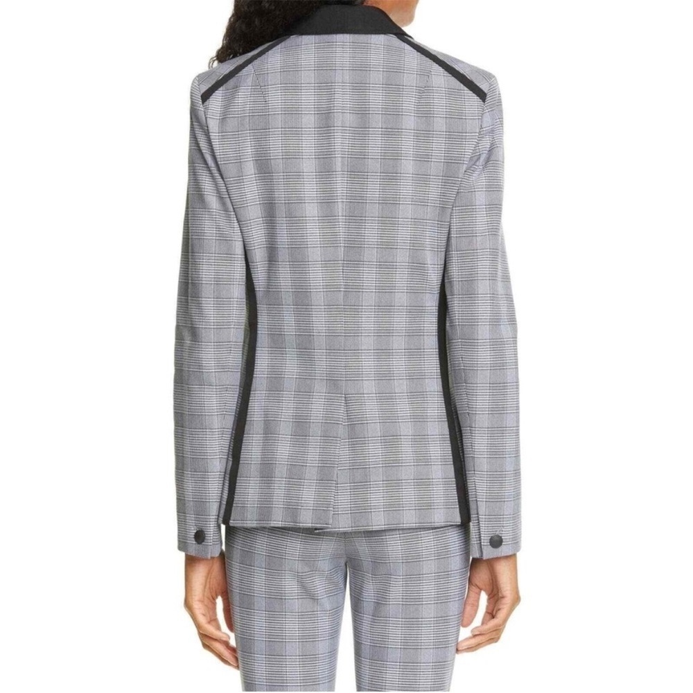 Rag & Bone Rylie Glen Plaid Grosgrain Trim Blazer Suit Set - Picture 8 of 10